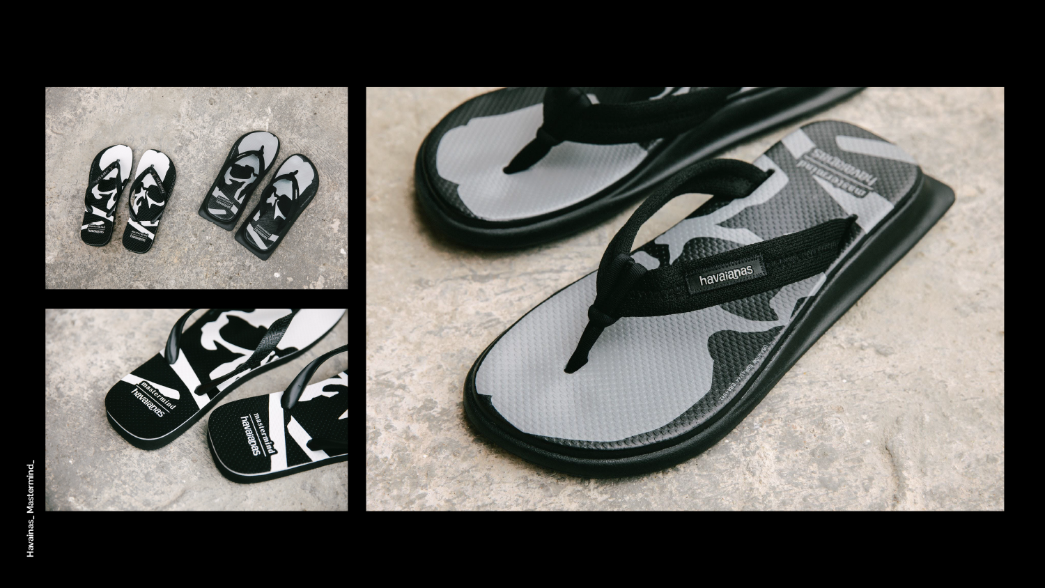 Havaianas × Mastermind Japan — Product Flats