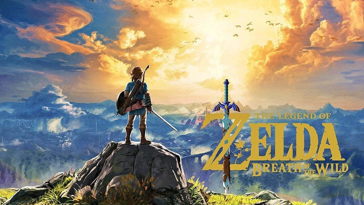 Official key art for The Legend of Zelda: Breath of the Wild