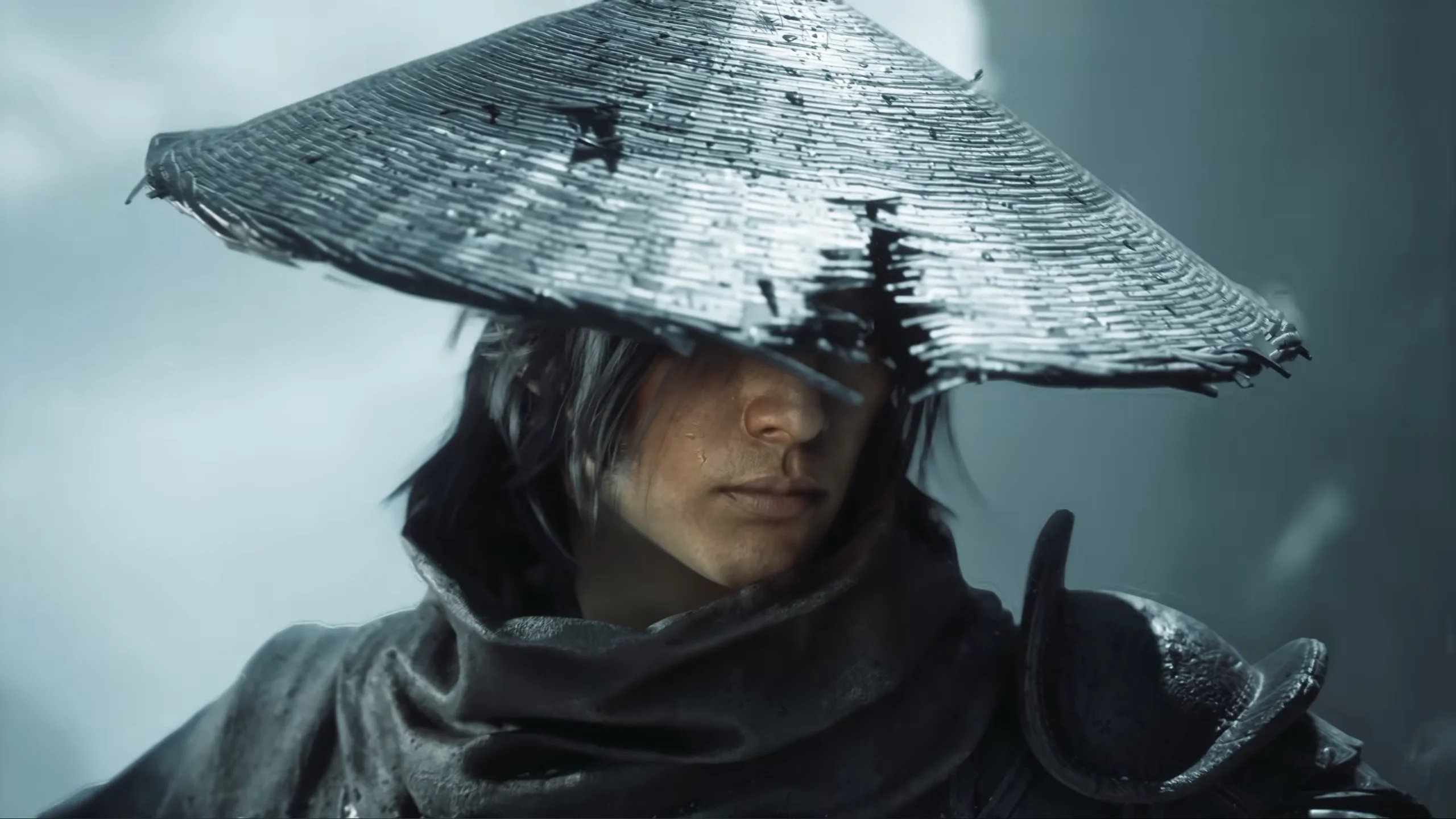 Phantom Blade Zero protagonist Soul wearing a straw hat and armor
