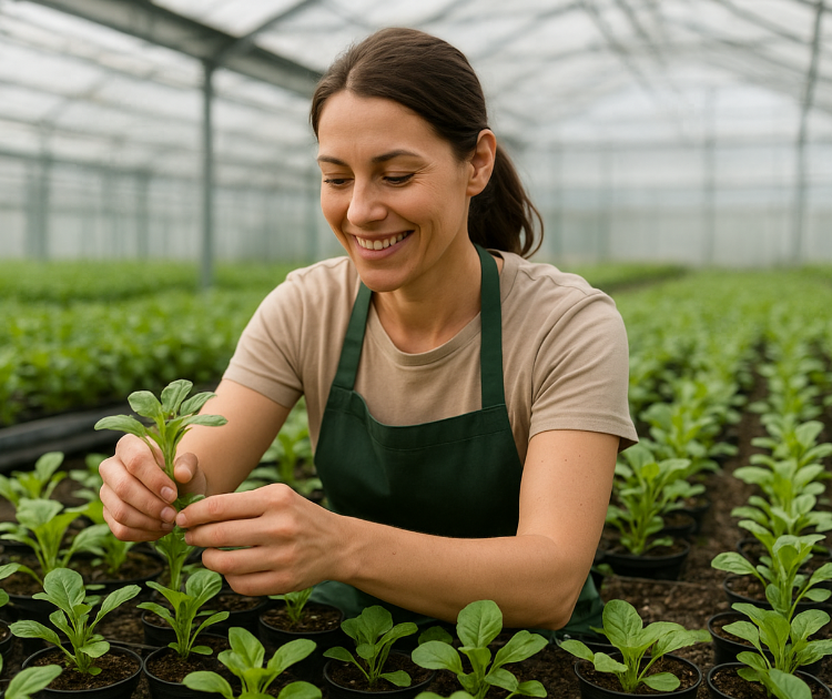 Cette image représente la gestion optimisée des cultures.