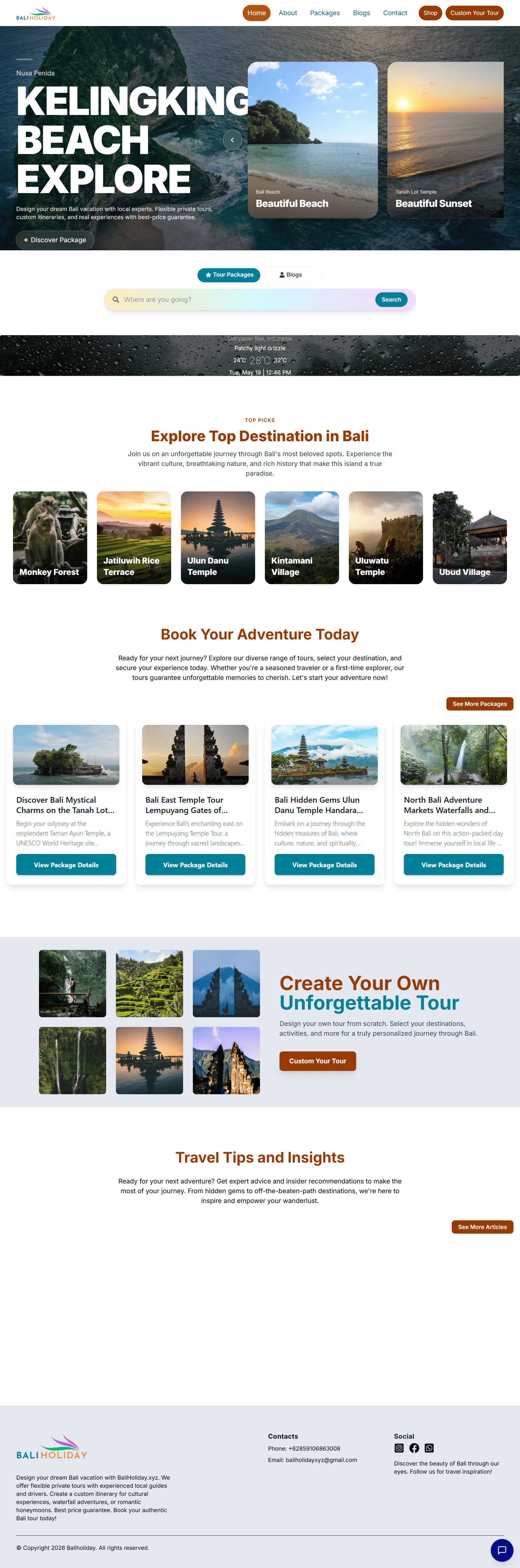 BaliHoliday.xyz – Private Bali Tours, Packages & Travel Guides