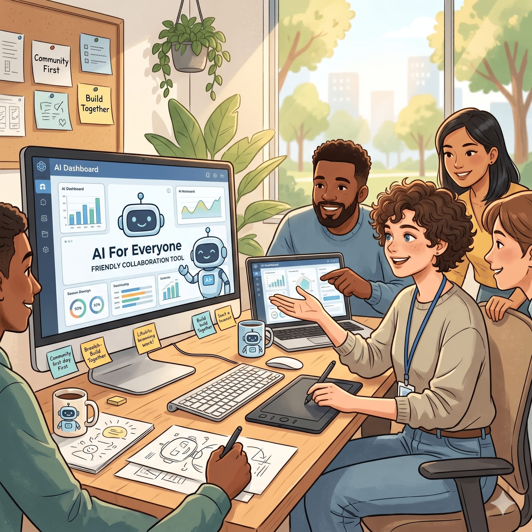 From Being Afraid of AI Replacing Me to Learning How to Use It