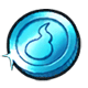 Light-Blue Coin
