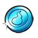 Light Blue Coin