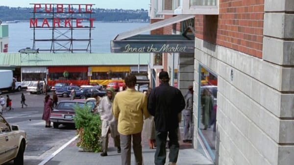 The sign in Sleepless in Seattle