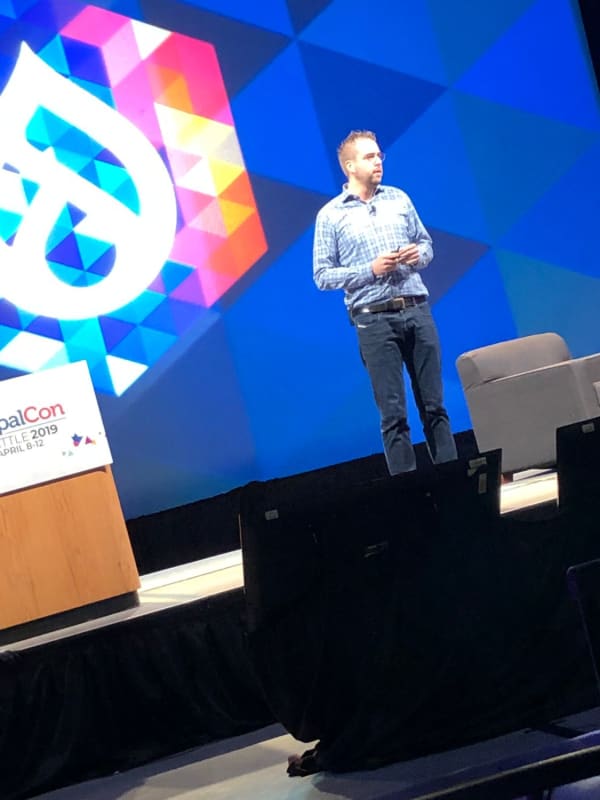 I got to enjoy the Driesnote from the 3rd row. It was a pretty good seat!