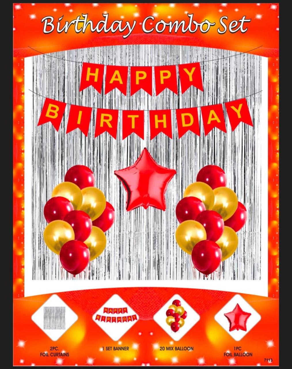 Happy birthday combo