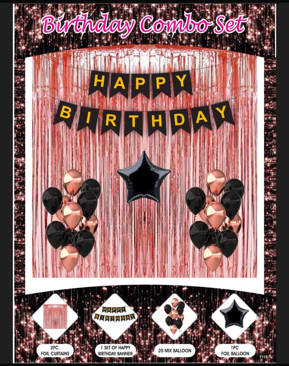 Happy birthday combo