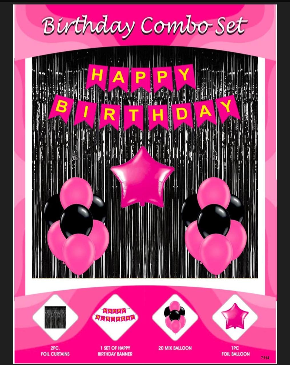Happy birthday combo