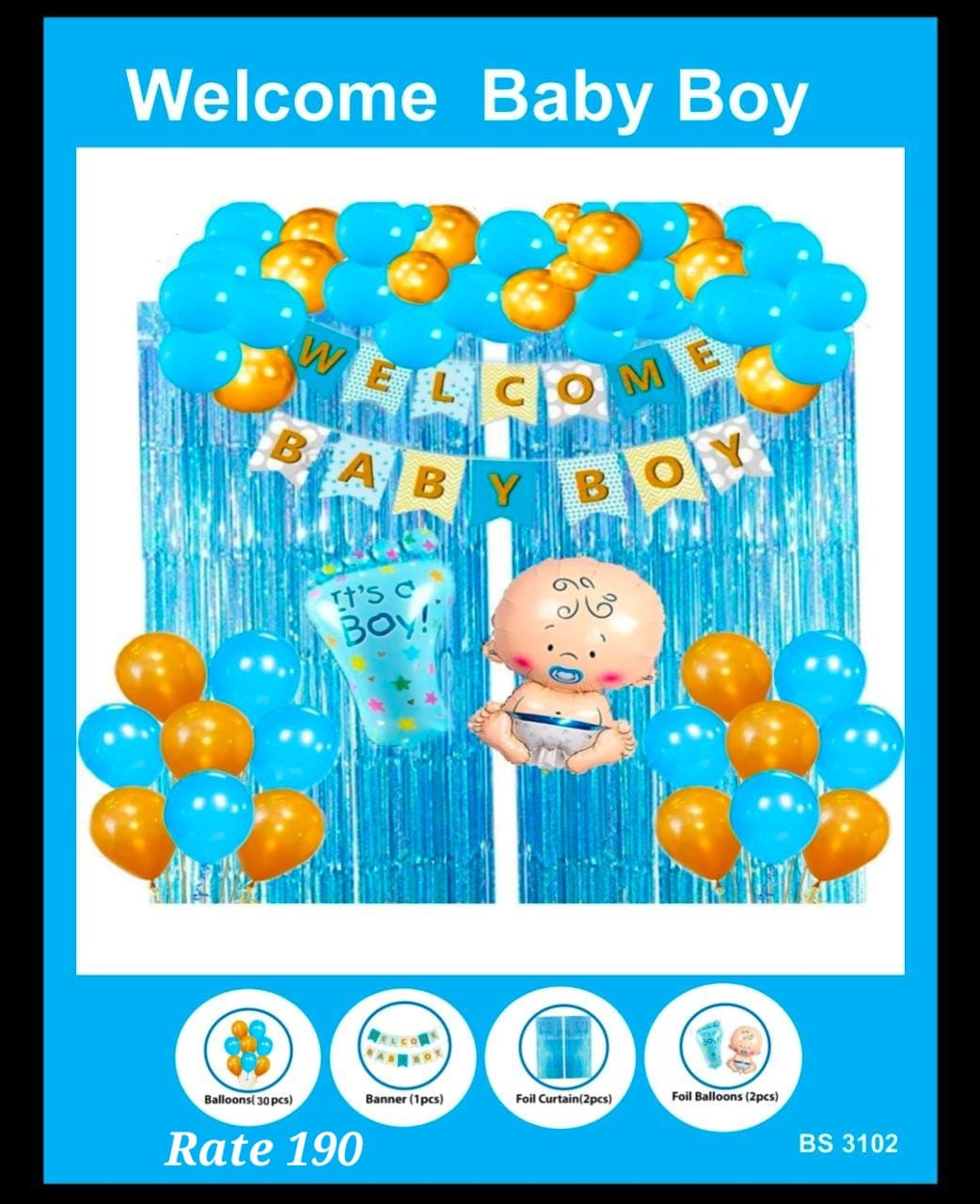 WELCOME BABY COMBO