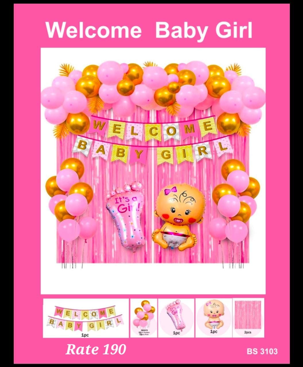 WELCOME BABY COMBO