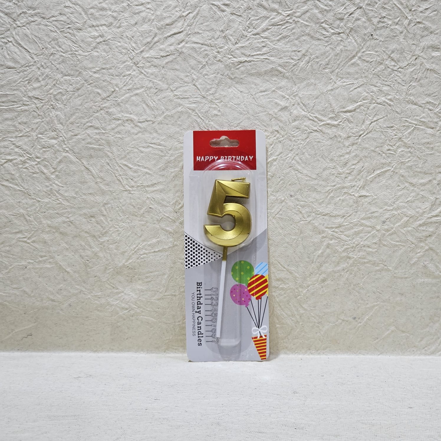 Golden stick candles