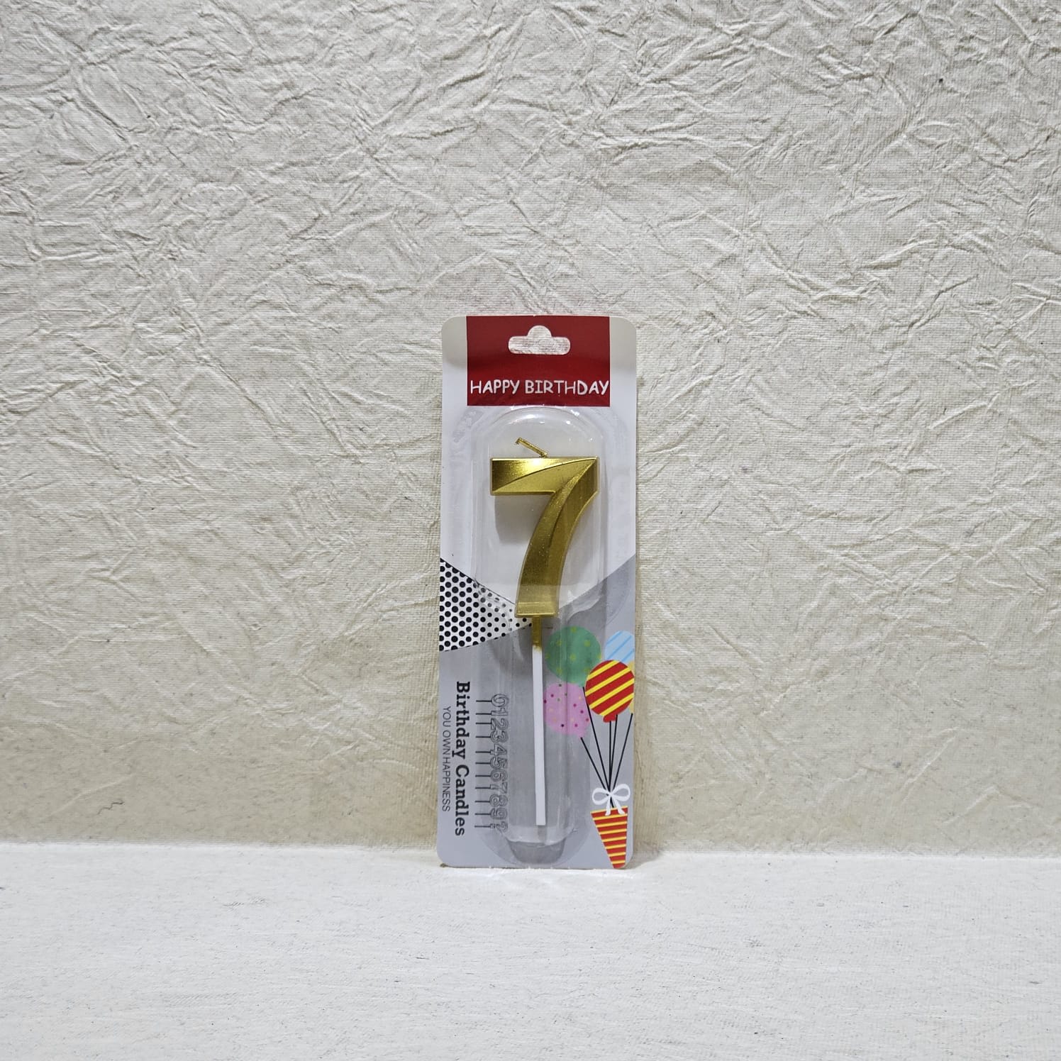 Golden stick candles