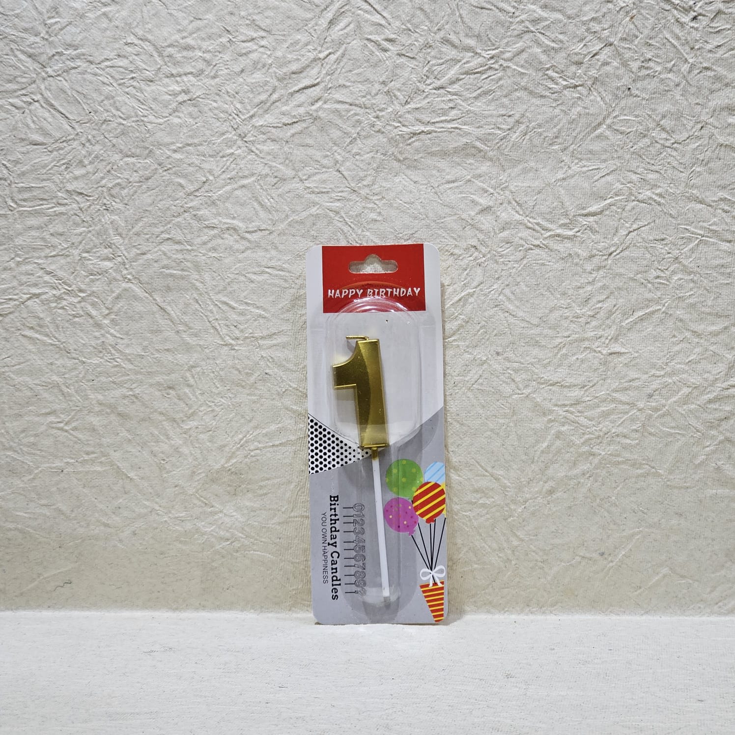 Golden stick candles