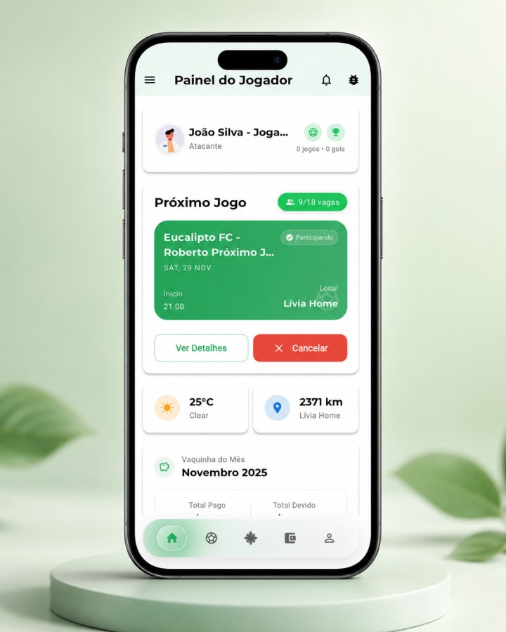 Jogaliga mobile app preview