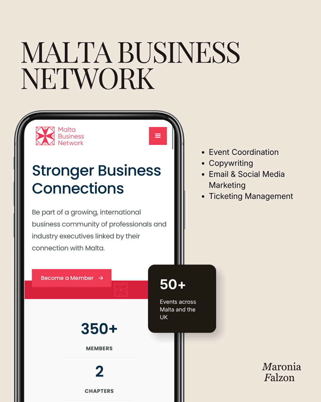 Malta Business Network, hero image