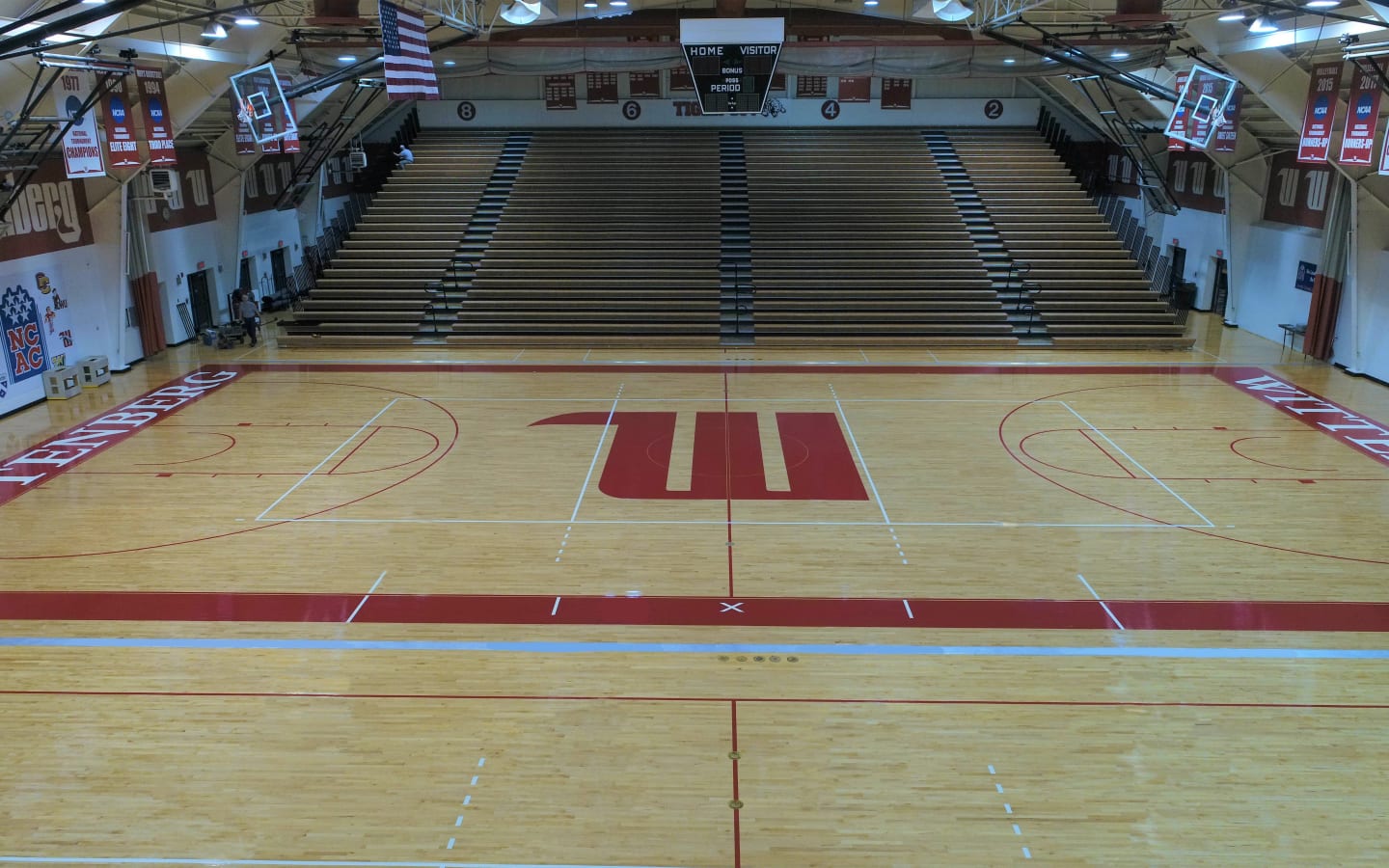 Wittenberg University Gym Floor