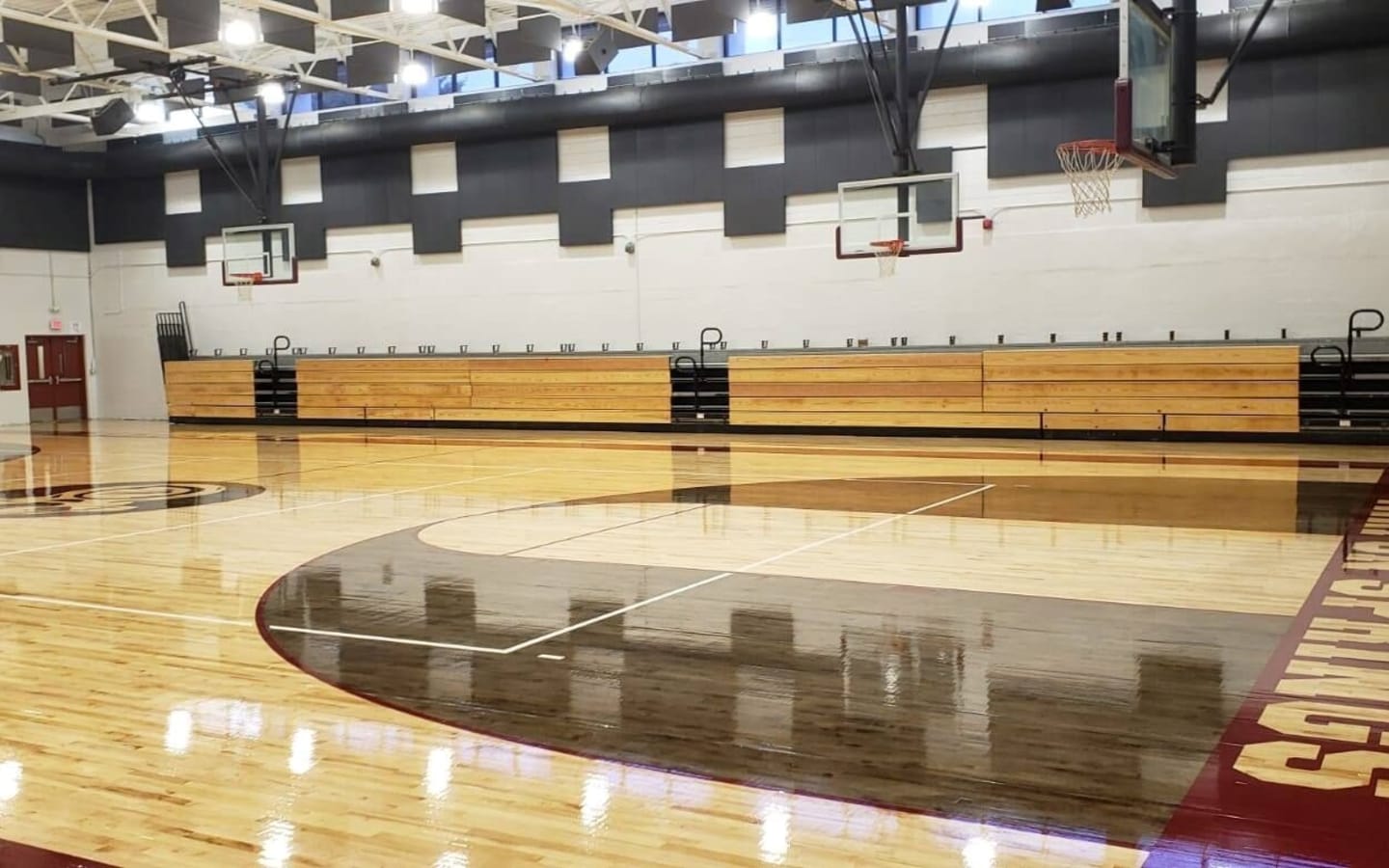 Tarpon Springs High School Gym Floor