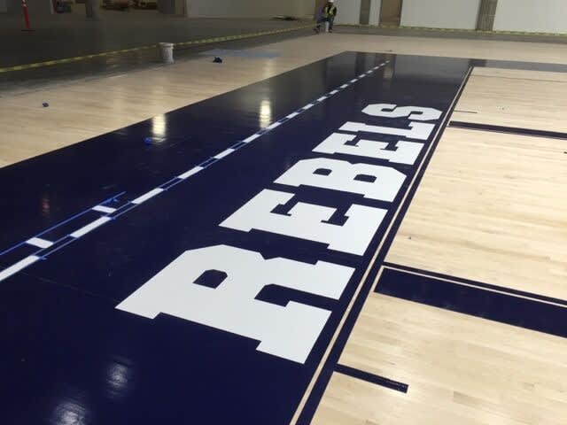 University of Mississippi Gym Floor Baseline