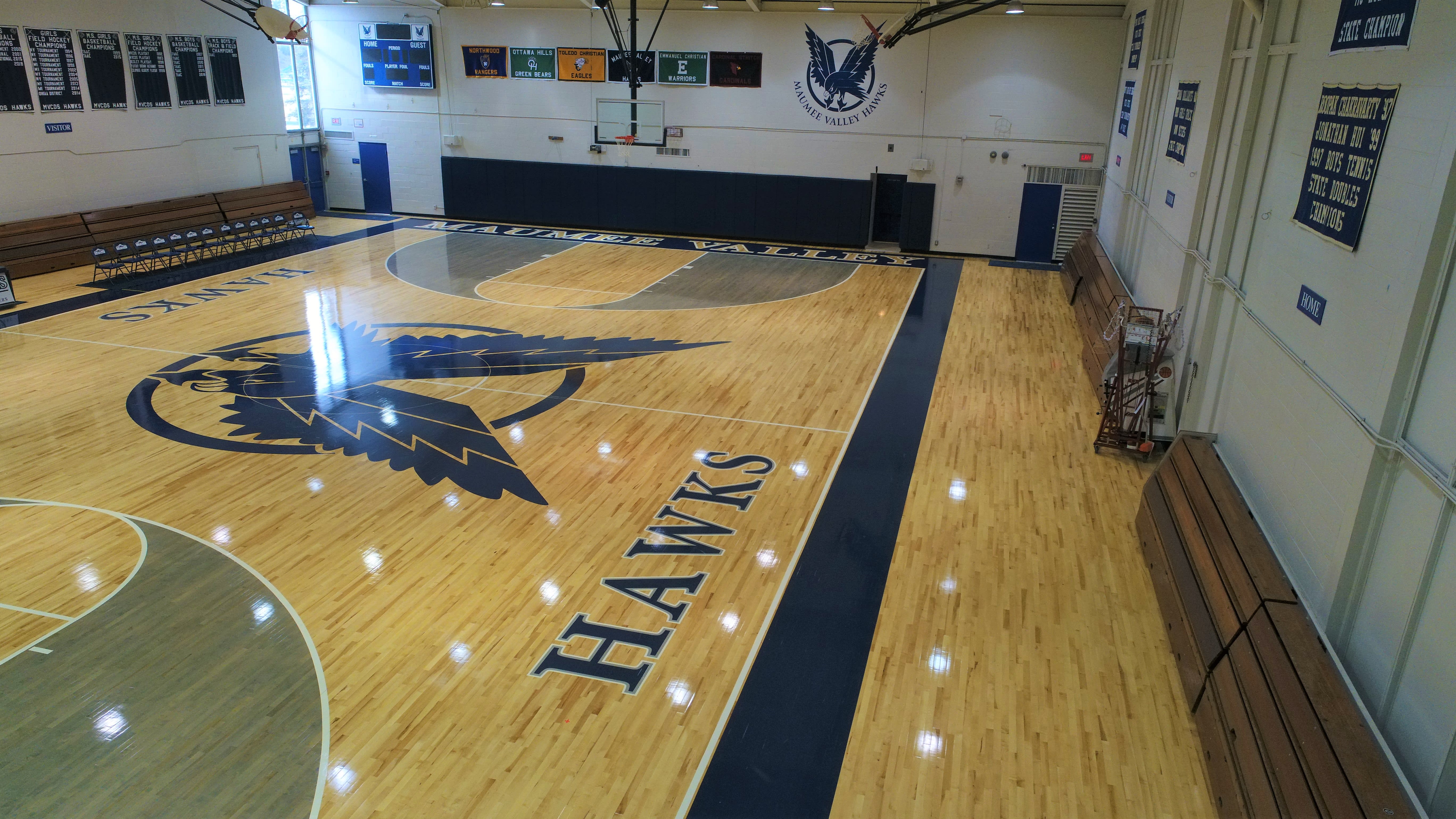 Maumee Valley Country Day School Gym Floor