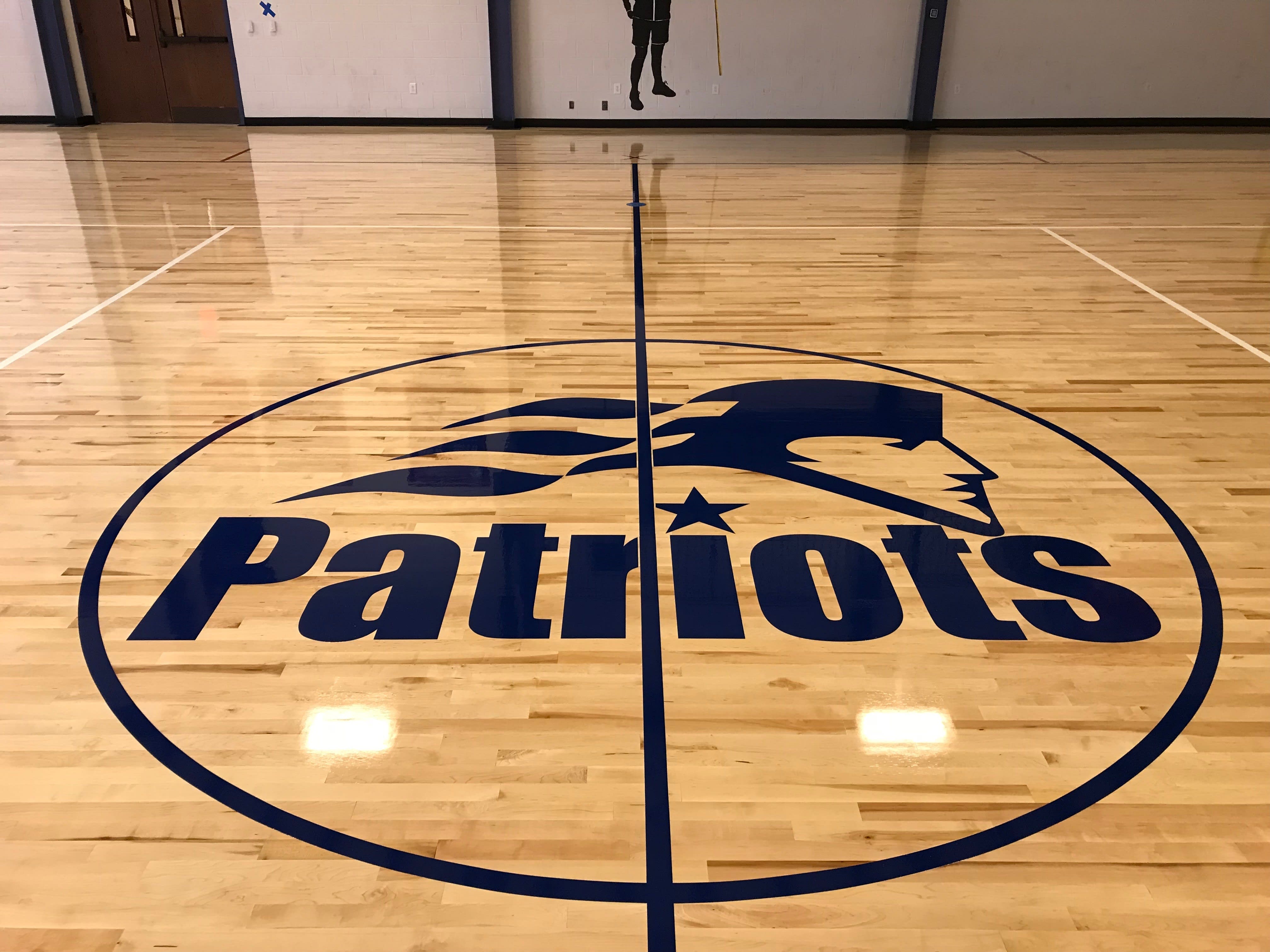 Franklin Academy High School Gym Floor