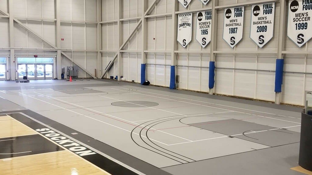 Stockton University Multi-Purpose Gym Floors