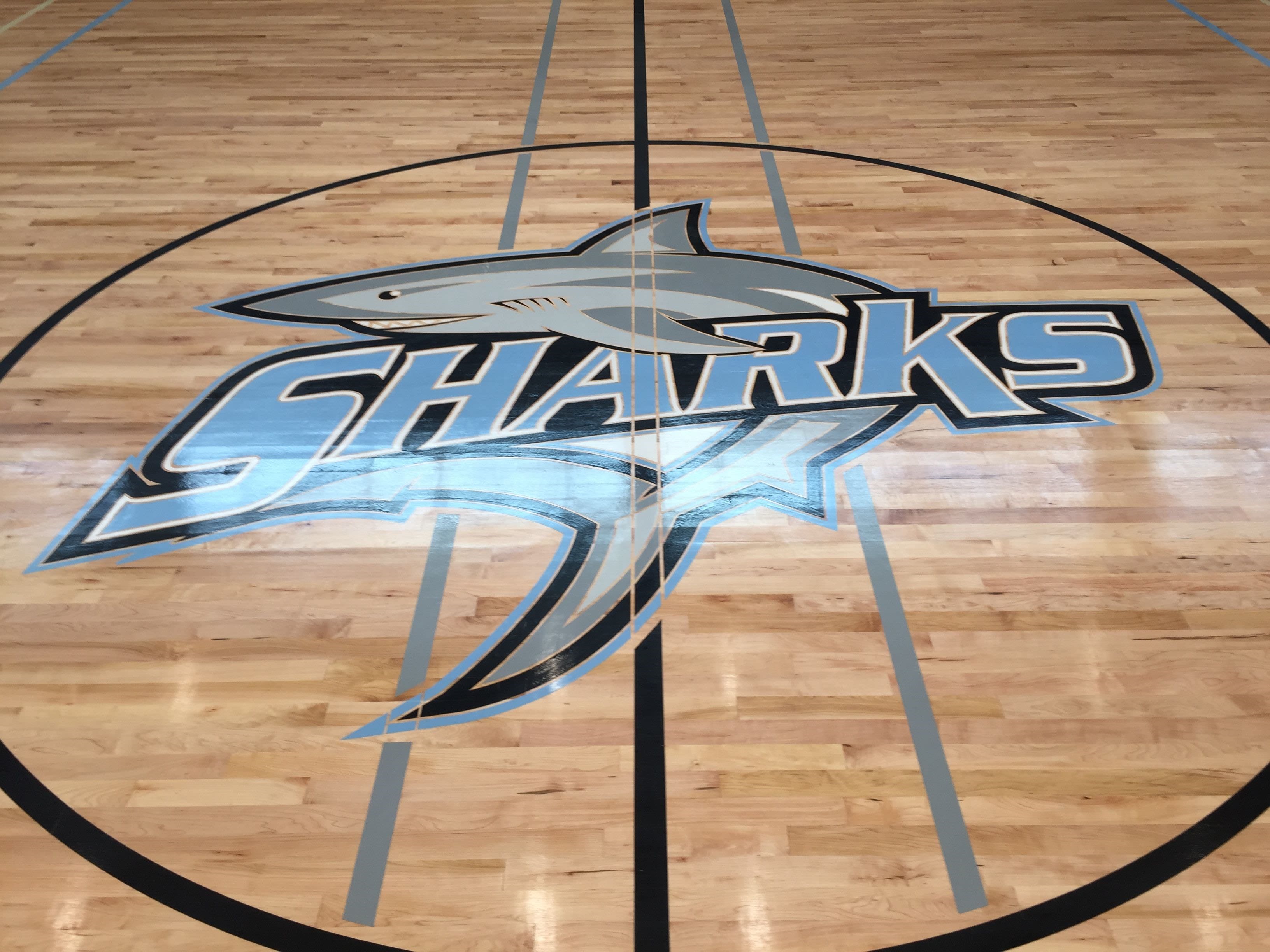 St. James Intermediate School Gym Floor