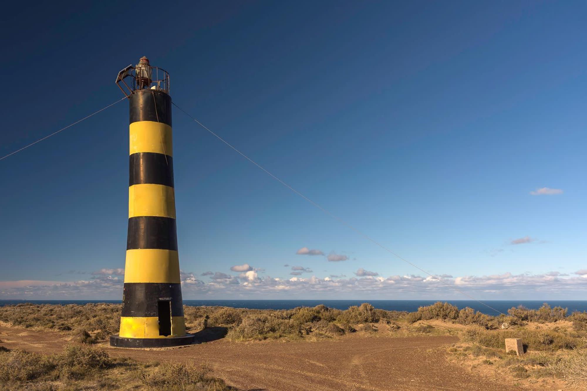 Visita a faro en Punta Ninfas