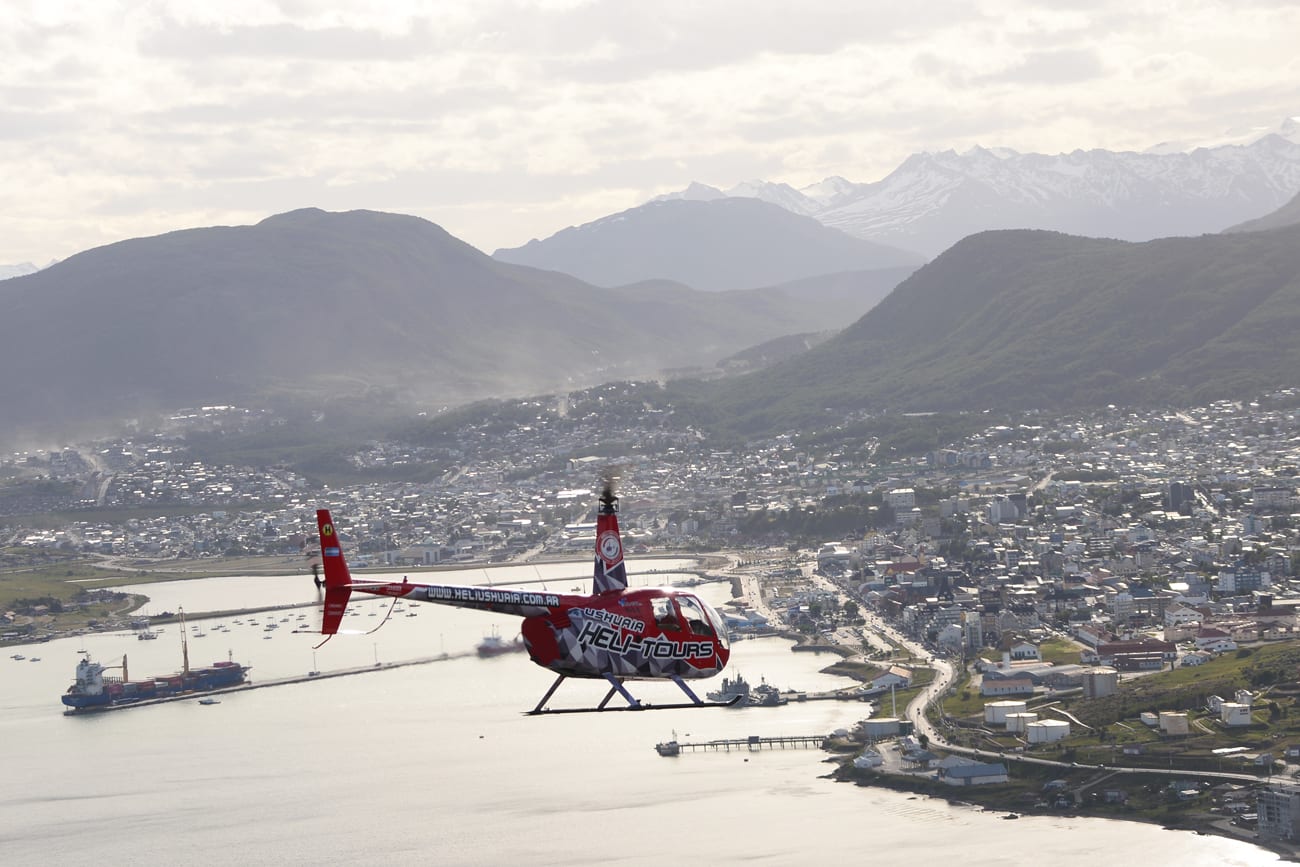 Sobrevuelo de 7 minutos sobre Ushuaia