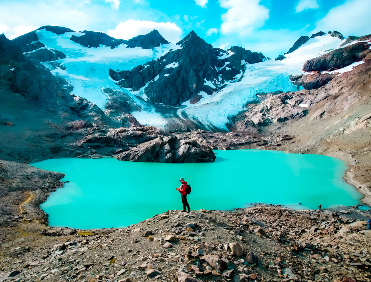 Visita a Laguna de los Témpanos