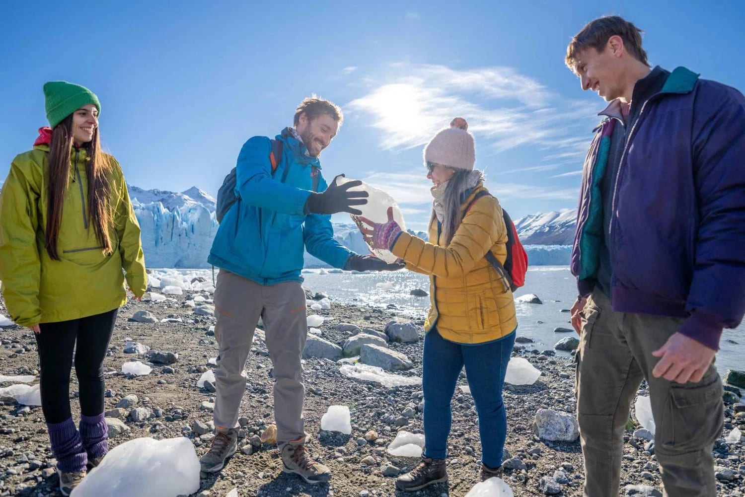 Tocá el Glaciar con Navegación