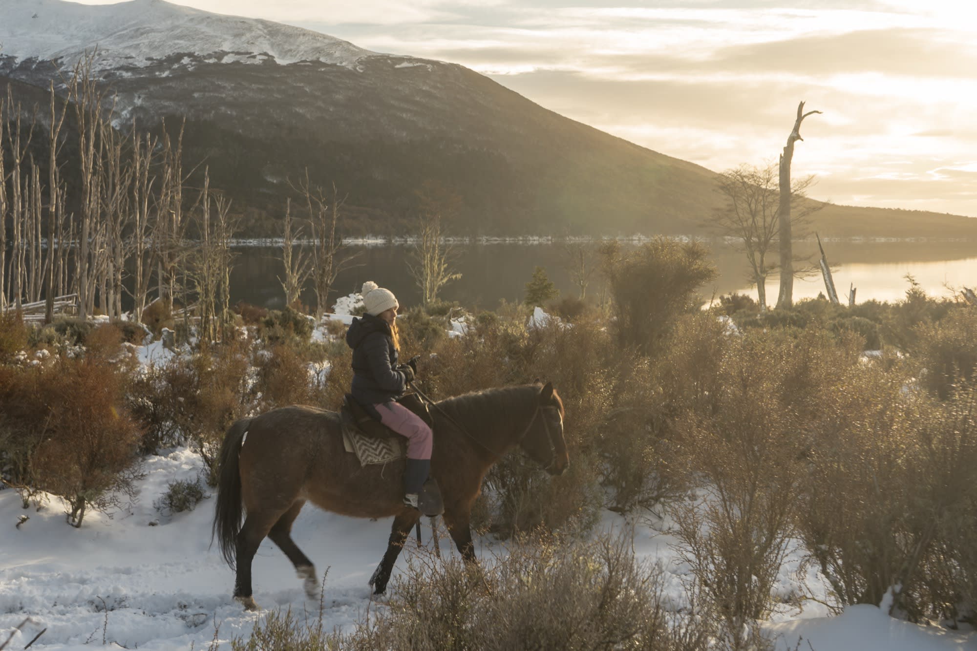 Cabalgata en Lago Escondido