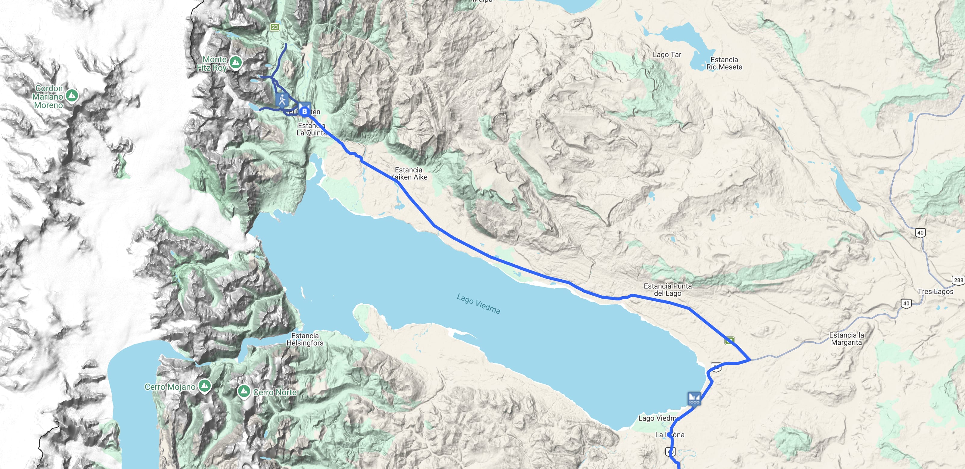 Map Chaltén full day: Visita Libre