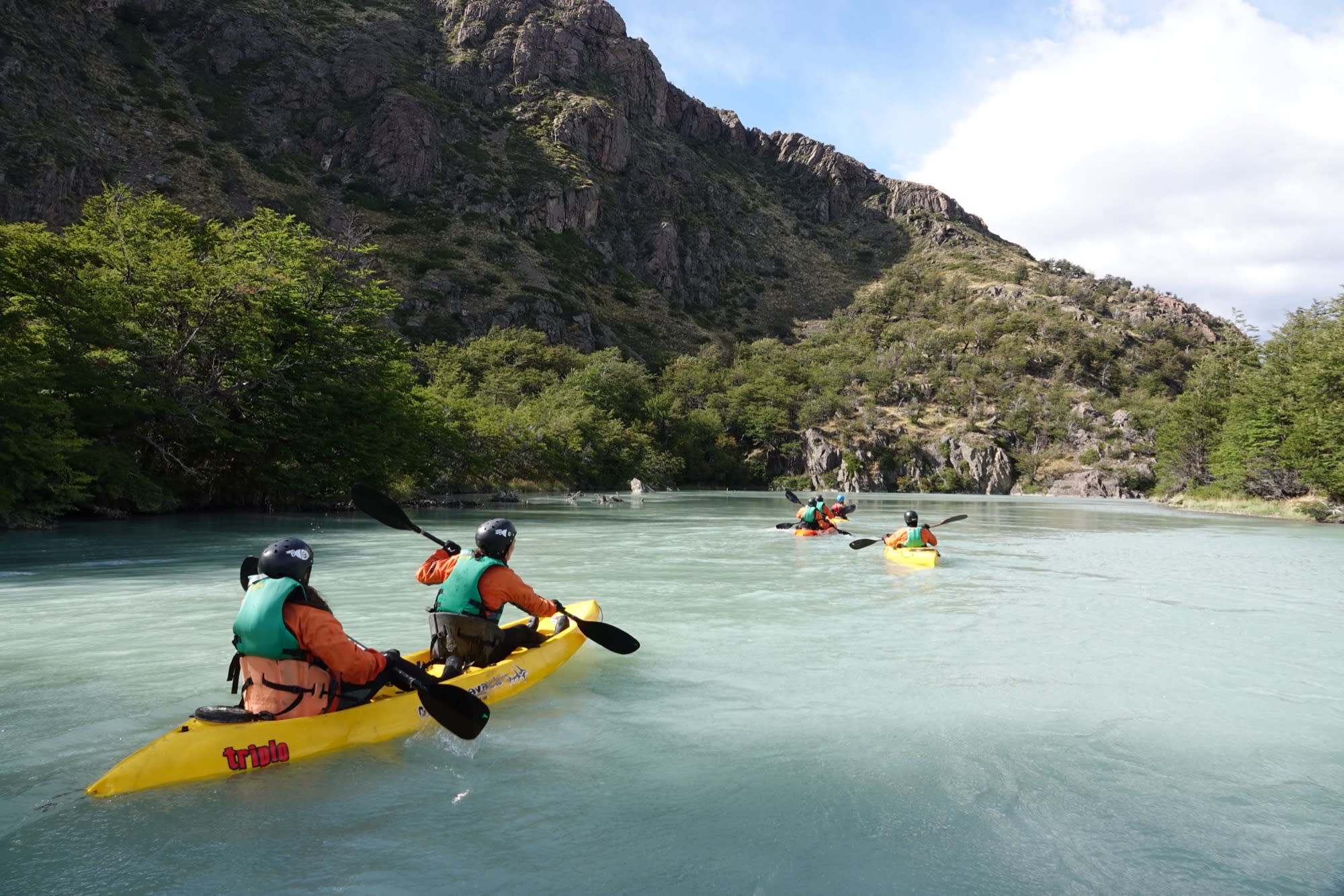  Chaltén Kayak: Río de Las Vueltas