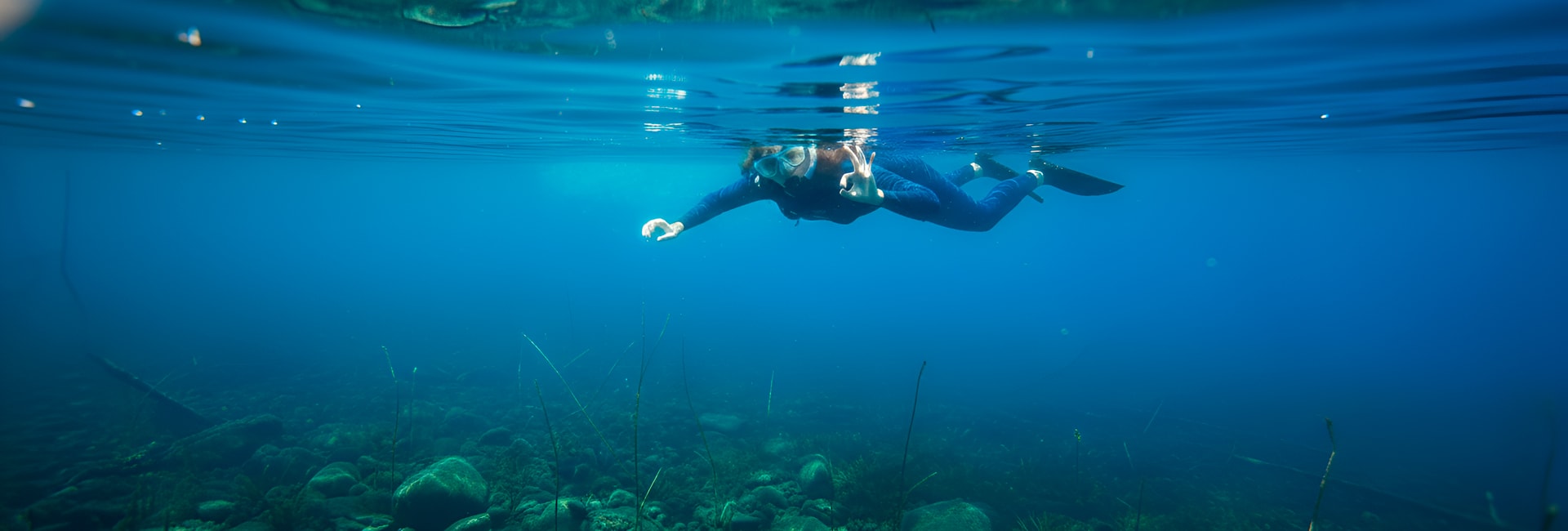 Snorkeling: Lago Nahuel Huapi