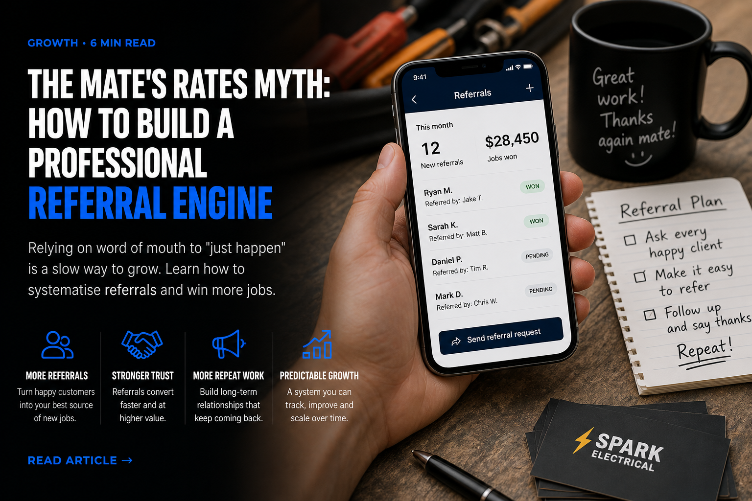 The Mate's Rates Myth: How To Build A Professional Referral Engine