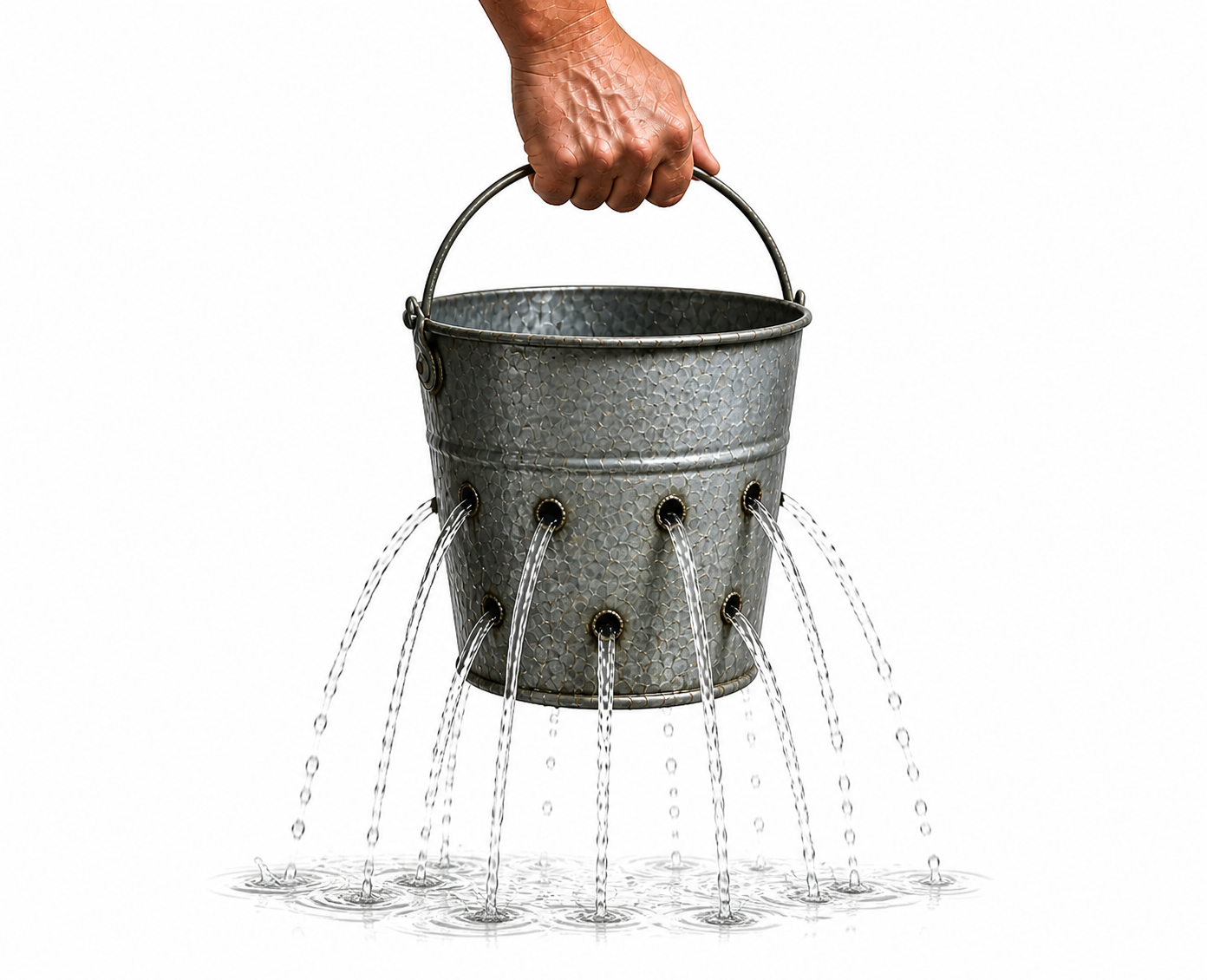 Leaky bucket — how businesses lose leads