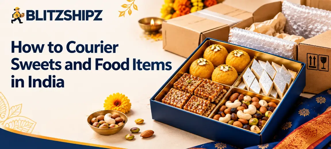 How to Courier Sweets and Food Items in India 