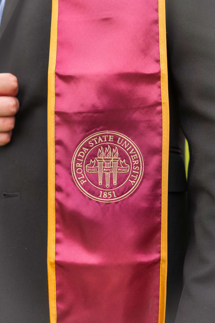 FSU grad photo with family