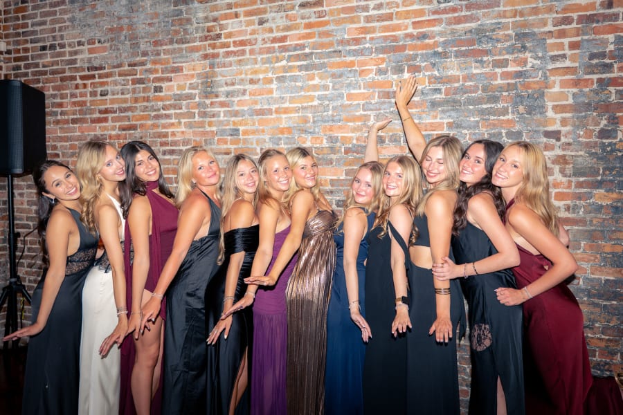 Pi Phi Formal at The Edison FSU event photography in Tallahassee