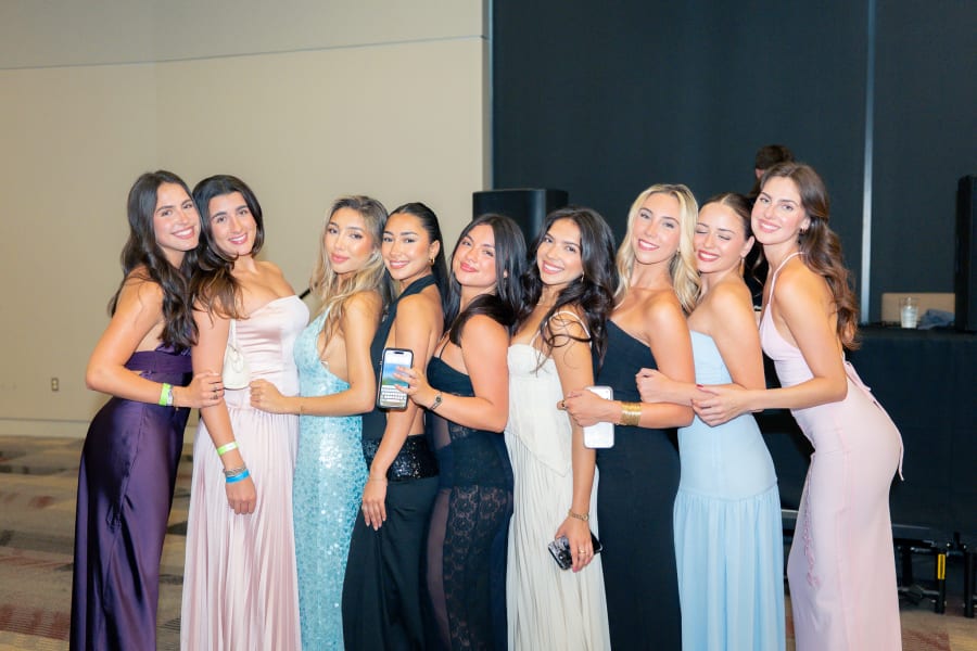 Kappa Delta Formal at Champions Club FSU event photography in Tallahassee