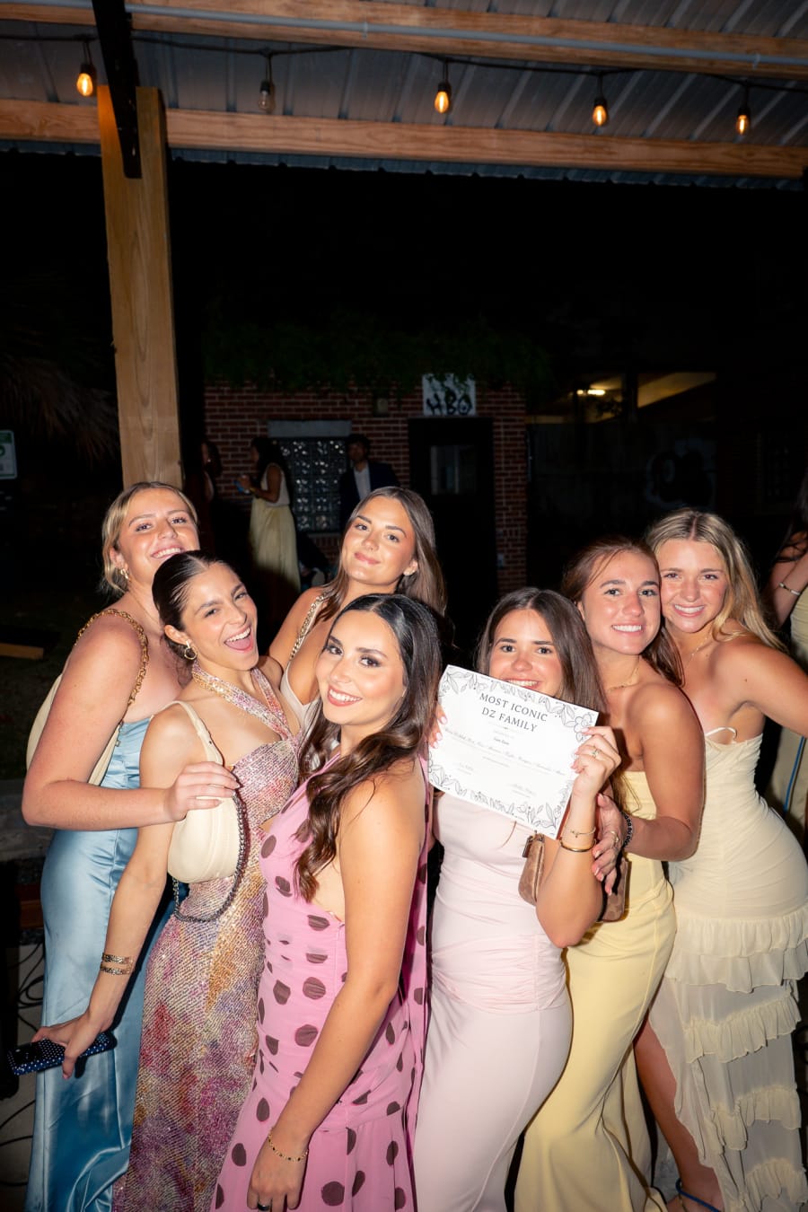 Delta Zeta Formal at Amicus Brewhouse FSU event photography in Tallahassee