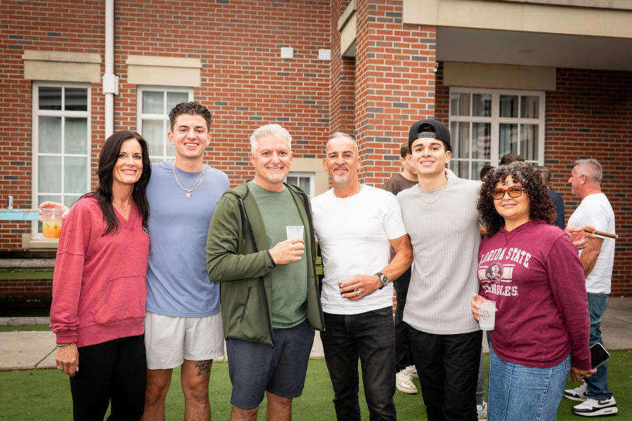 Pi Kappa Alpha Dad’s Weekend at Pike House FSU event photography in Tallahassee