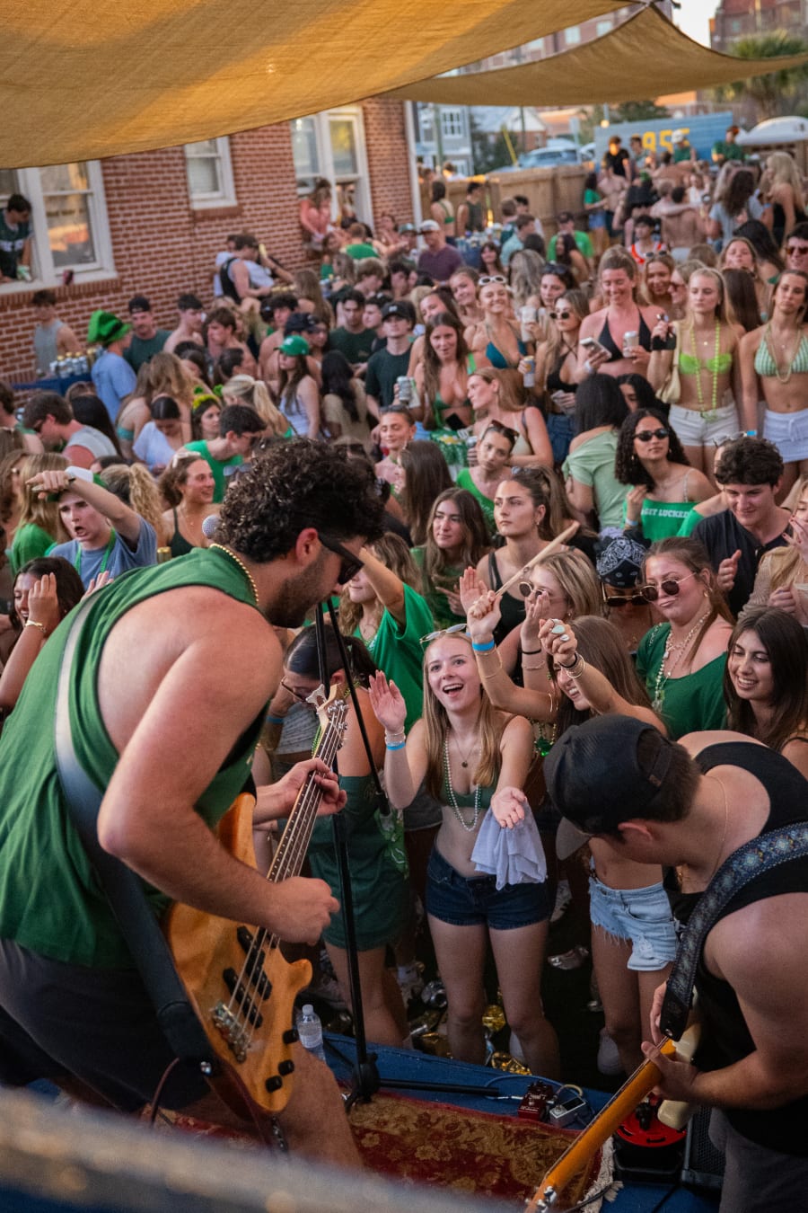 Sigma Chi Shamrocked at Sigma Chi House FSU event photography in Tallahassee