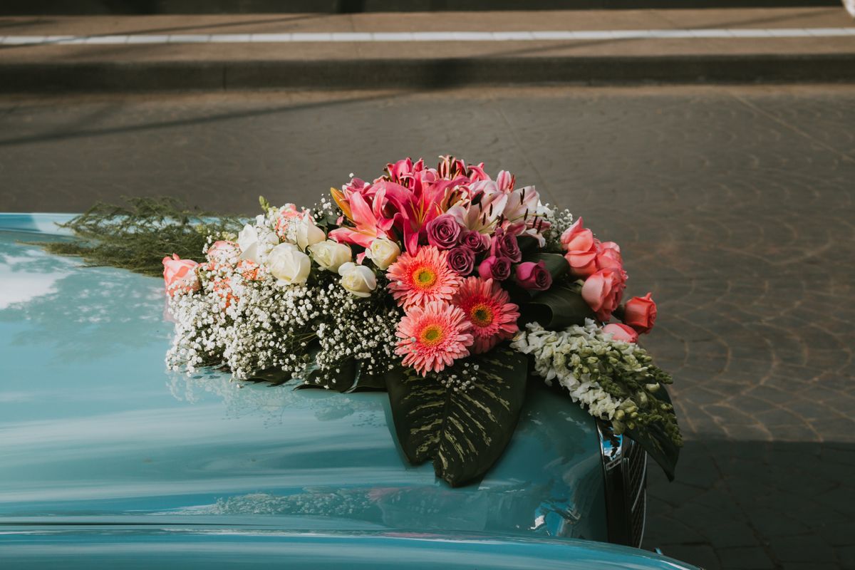 Wedding · Retro Car Florals