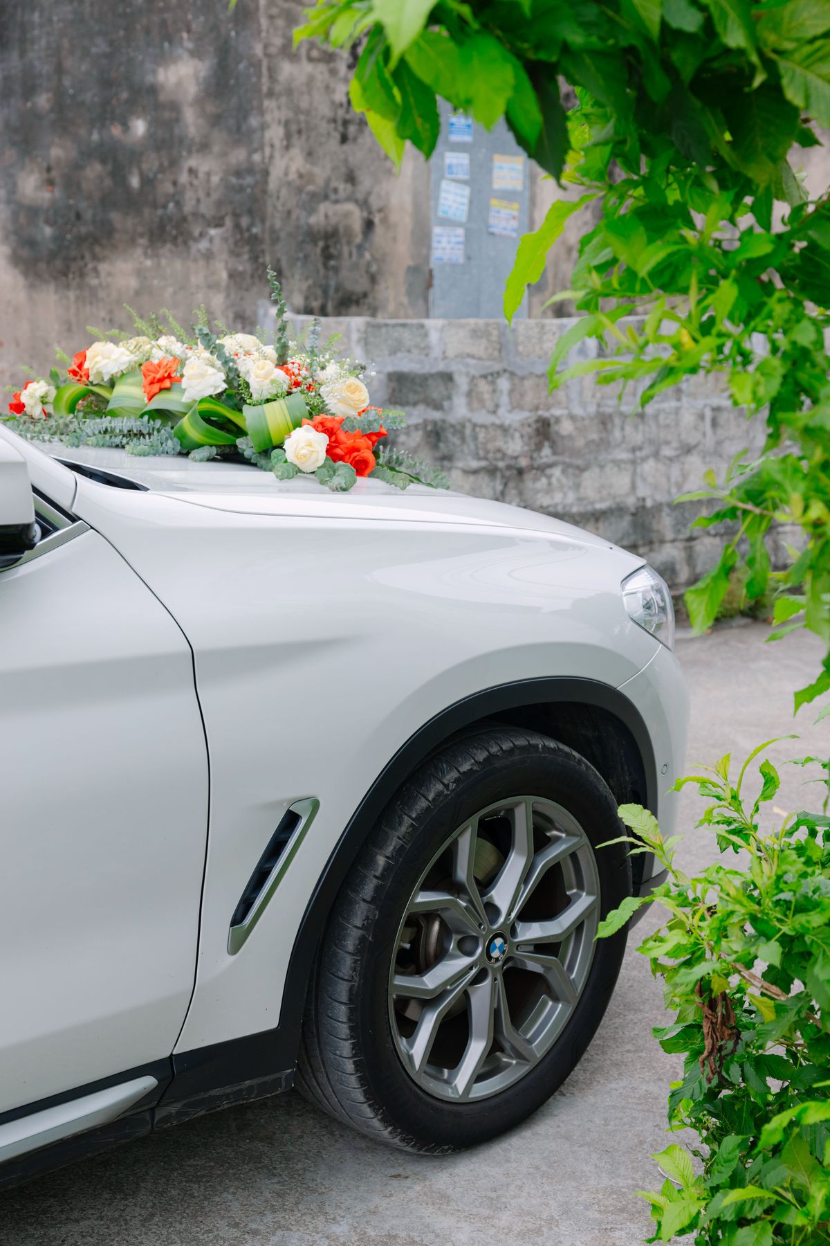 Wedding · Outdoor Floral Setup