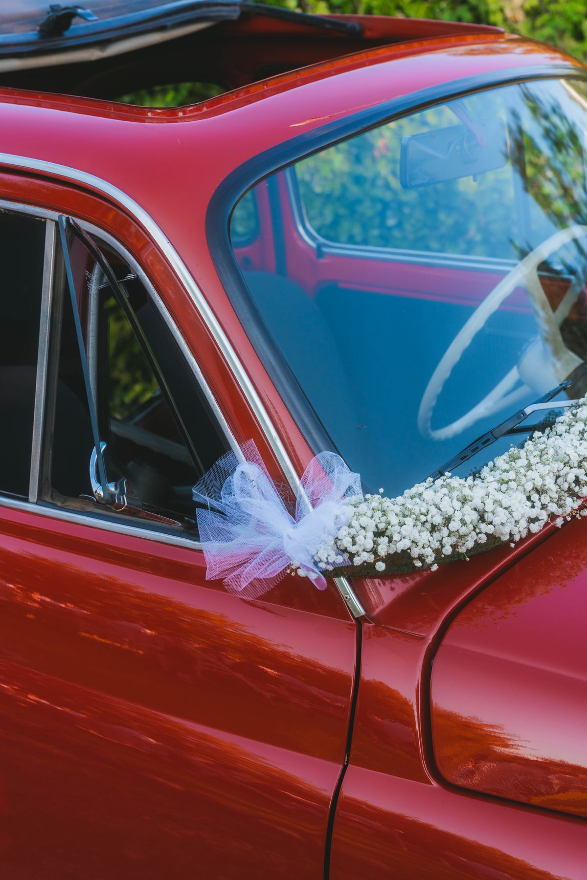 Wedding · Red Car Prepared