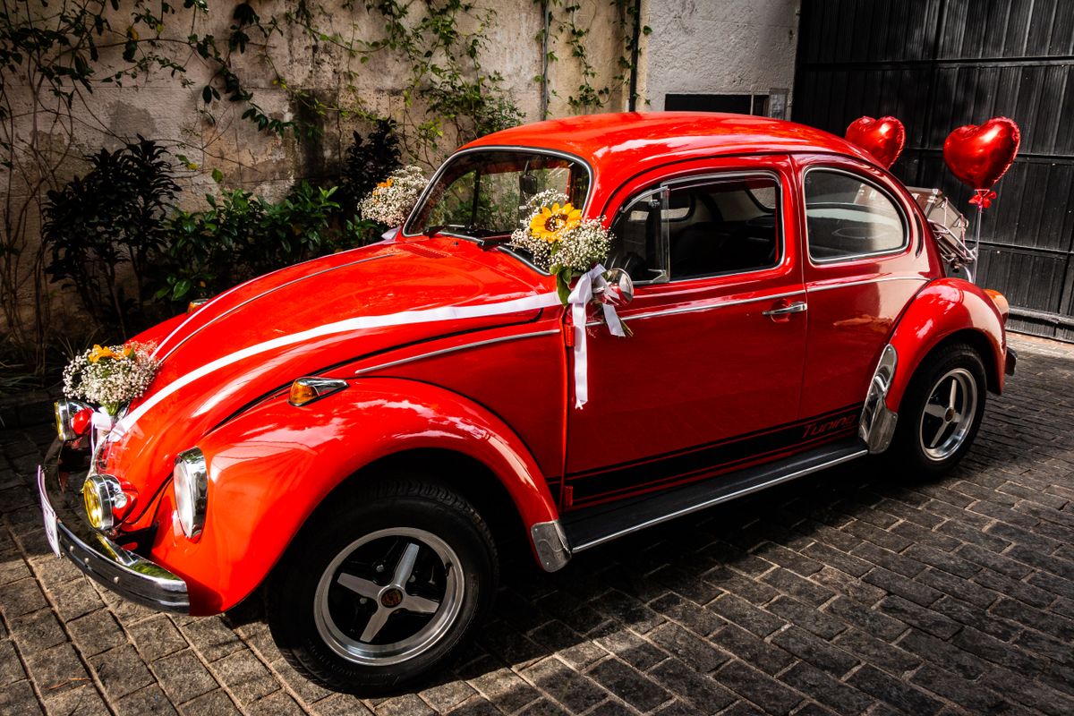 Wedding · Red Vintage Beetle