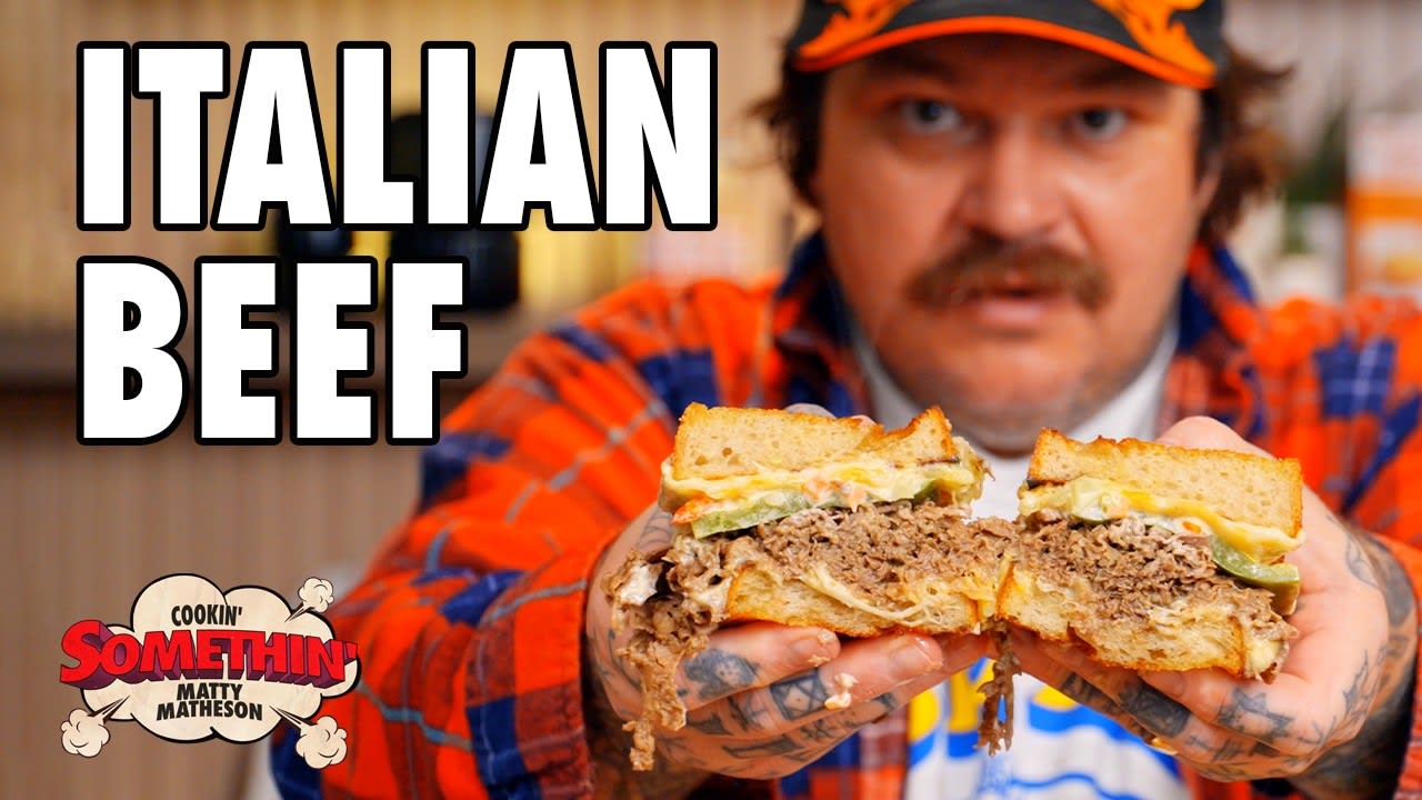 Italian Beef Melt Dip Sandwich