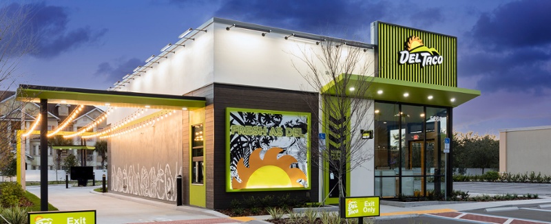 Del Taco Franchise Fresh Flex Prototype Drive-Thru